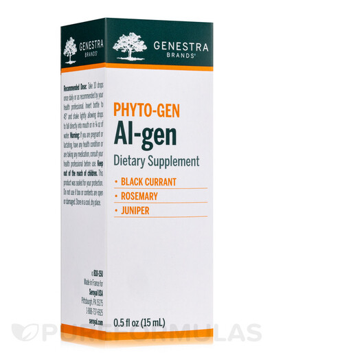 Основне фото товару Al-gen Основне фото товару Genestra, Al-gen, Контроль ваги, 15 мл