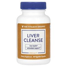 Liver Cleanse Детокс и очистка TheVitaminShoppe 60 капсул Liver Cleanse Детокс и очистка TheVitaminShoppe 60 капсул