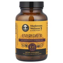 Гриби Mushroom Wellness Everyday Herb Pharm 90 капсул