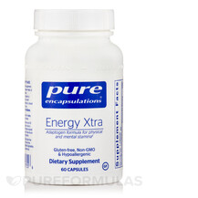 Підтримка стресу Energy Xtra Pure Encapsulations 60 капсул Підтримка стресу Energy Xtra Pure Encapsulations 60 капсул