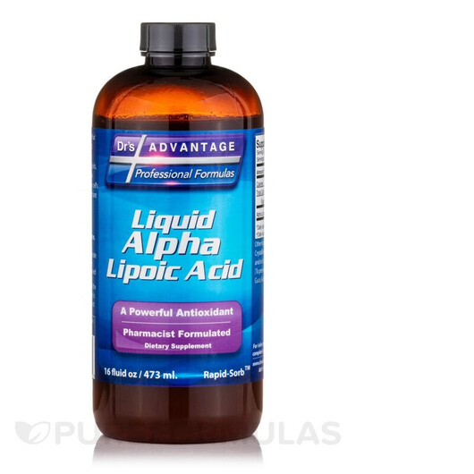 Основне фото товару Dr's Advantage, Liquid Alpha Lipoic Acid, Альфа-ліпоєва, 473