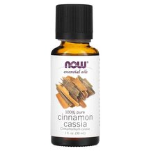 Pure Essential Oil Cinnamon Cassia Эфирное масло NOW Foods
