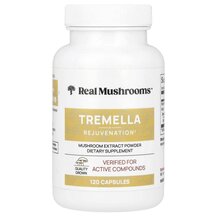 Гриби Tremella Rejuvenation Real Mushrooms 120 капсул
