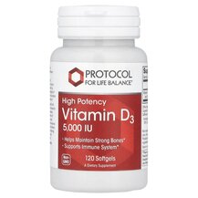 Вітамін D3 Vitamin D3 High Potency 5000 IU Protocol for