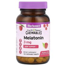 Мелатонін Chewables Melatonin 3 mg Raspberry Bluebonnet