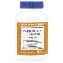 L-Карнітин Carnipure L-Carnitine 1000 mg TheVitaminShoppe L-Карнітин Carnipure L-Carnitine 1000 mg TheVitaminShoppe