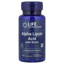 Альфа-ліпоєва Alpha-Lipoic Acid with Biotin Life Extension Альфа-ліпоєва Alpha-Lipoic Acid with Biotin Life Extension