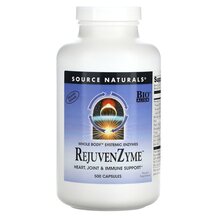 RejuvenZyme Ферменты Source Naturals 500 капсул