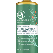 Plant-Based Pure Castile All-in-1 Soap + Eucalyptus Oil