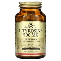 L-Тирозин 500 мг L-Tyrosine 500 mg Solgar 100 капсул