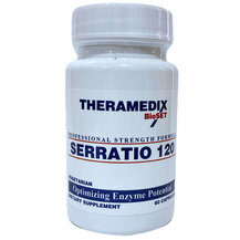 Serratio Serratiopeptidase 120K Серрапептаза Theramedix Serratio Serratiopeptidase 120K Серрапептаза Theramedix