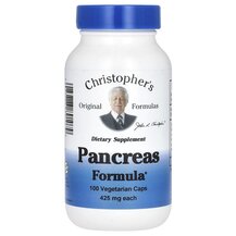 Pancreas Formula 460 mg Поддержка поджелудочной 100 капсул