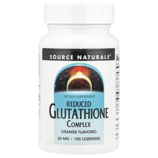 Основное фото товара Reduced Glutathione Complex Orange Flavored 50, L-Глутатион, 100 
