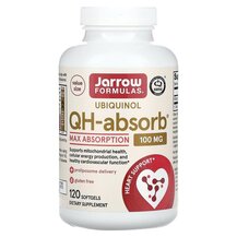 Убіхінол 100 мг Ubiquinol QH-Absorb 100 Jarrow Formulas