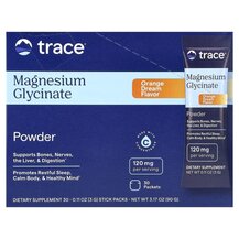 Magnesium Glycinate Powder Orange Dream Магний Глицинат