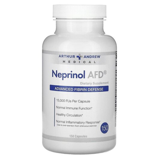 Основне фото товару Neprinol AFD 500 mg, Підтримка запалення, 150 капсул