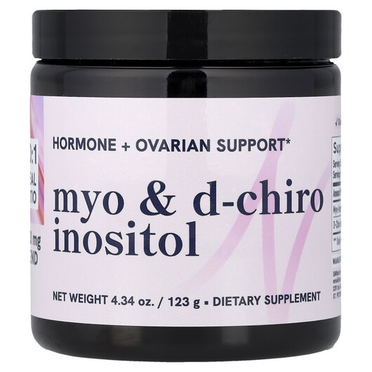Основне фото товару SMNutrition, Myo & D-Chiro Inositol, Міо-інозитол, 123 г