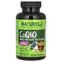 Коензим CoQ10 CoQ10 Whole Food Heart Health Blend Naturelo Коензим CoQ10 CoQ10 Whole Food Heart Health Blend Naturelo