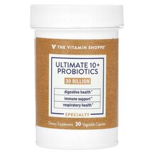 Ultimate 10+ Probiotics 30 Billion Пробиотики 30 капсул