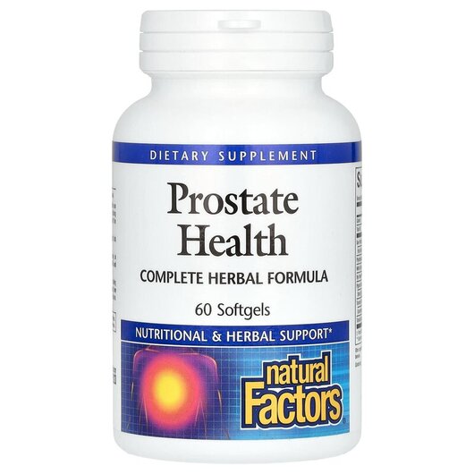 Основне фото товару Prostate Health Complete Herbal Formula, Підтримка простати, 60 к