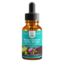 Deep Cleanse Liver Drops with Milk Thistle Поддержка 60 мл