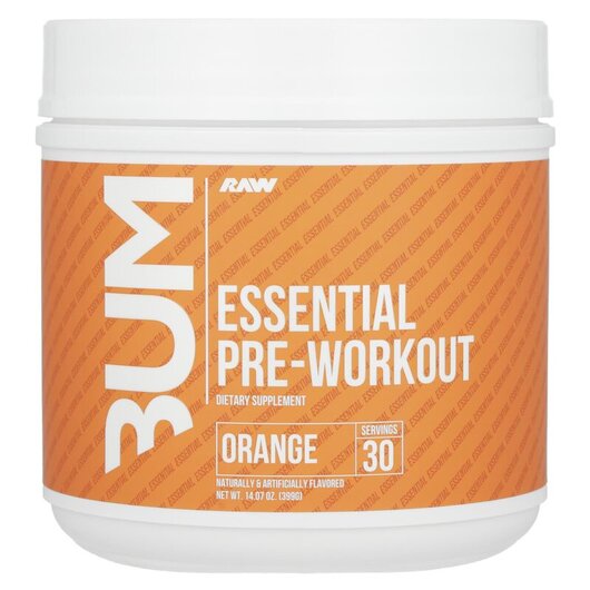Основное фото товара Bum Essential Pre-Workout Orange Основное фото товара Предтренировочный комплекс, Bum Essential Pre-Workout Orange, 399