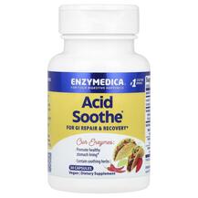 Acid Soothe Поддержка изжоги Enzymedica 30 капсул