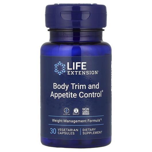 Основне фото товару Body Trim and Appetite Control, Контроль ваги, 30 капсул