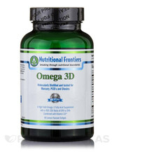 Omega 3D II Lemon Омега 3 Nutritional Frontiers 60 капсул Omega 3D II Lemon Омега 3 Nutritional Frontiers 60 капсул