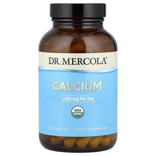 Основне фото товару Calcium Основне фото товару Dr. Mercola, Calcium, Кальцій, 120 капсул