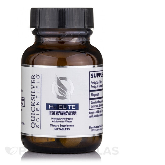 Основное фото товара Quicksilver Scientific, Магний, H2 Elite, 30 таблеток