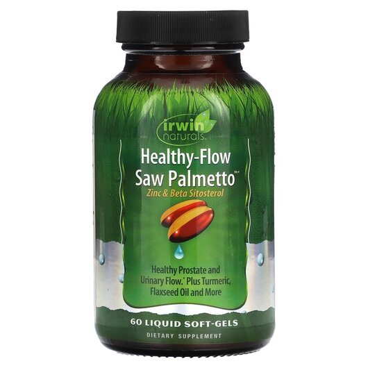 Основное фото товара Healthy-Flow Saw Palmetto Основное фото товара Irwin Naturals, Со Пальметто, Healthy-Flow Saw Palmetto, 60 капсу