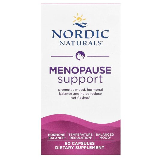 Основное фото товара Nordic Naturals, Поддержка менопаузы, Menopause Support, 60 капсу