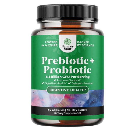Основное фото товара Prebiotic + Probiotic Основное фото товара Nature's Craft, Пребиотики, Prebiotic + Probiotic, 60 капсул