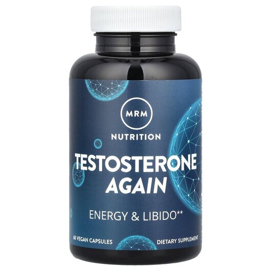 Основное фото товара Testosterone Again Energy & Libido Основное фото товара MRM, Поддержка Либидо, Testosterone Again, 60 капсул