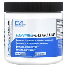 L-Arginine+l-Citrulline Unflavored L-Аргинин EVLution