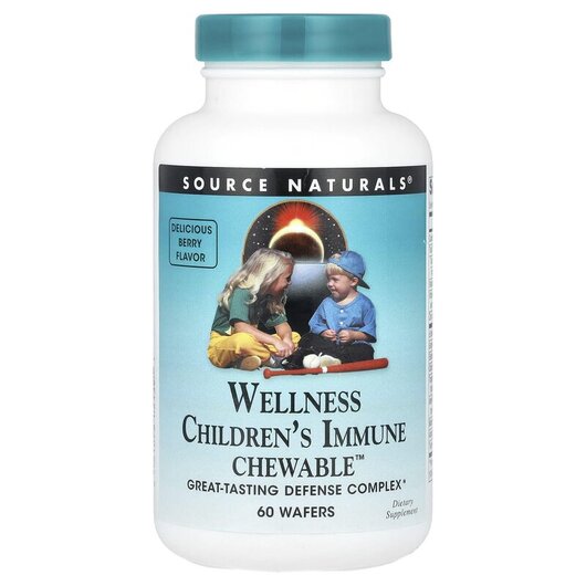 Основне фото товару Wellness Children's Immune Chewable Berry Основне фото товару Wellness Children's Immune Chewable Berry, Підтримка імуніте