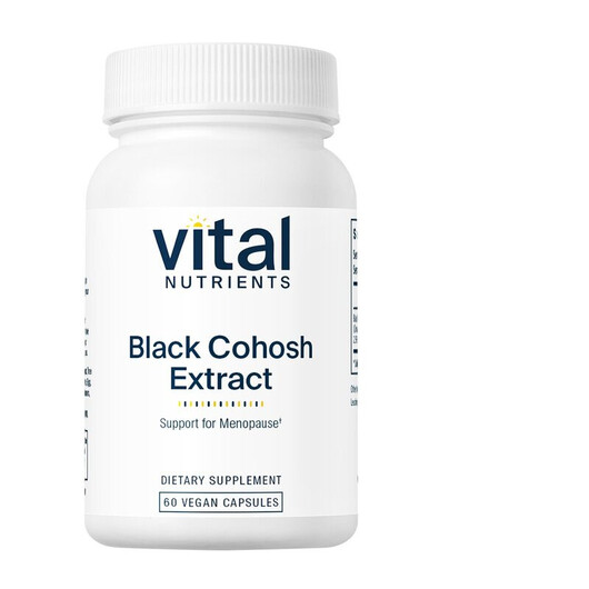 Основное фото товара Клопогон кистевидный, Black Cohosh Extract 250 mg, 60 капсул