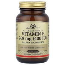 Вітамін E Токофероли Vitamin E 400 IU Solgar 100 капсул Вітамін E Токофероли Vitamin E 400 IU Solgar 100 капсул