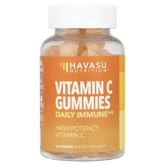Основное фото товара Havasu Nutrition, Жевательный витамин С, Vitamin C Gummies, 60 ко