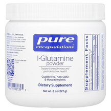 L-Глутамін l-Glutamine Powder Pure Encapsulations 227 г L-Глутамін l-Glutamine Powder Pure Encapsulations 227 г