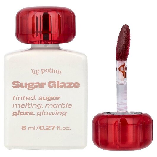 Основне фото товару Lip Potion Sugar Glaze No.10 Wine Ball, Тінт для губ, 8 мл