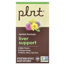 Liver Support Поддержка печени Plnt 90 капсул Liver Support Поддержка печени Plnt 90 капсул