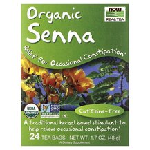 Real Tea Senna Caffeine-Free 24 Tea Bags Органический чай Real Tea Senna Caffeine-Free 24 Tea Bags Органический чай