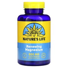 Magnesium Plus Vitamin B-6 500 mg Магний Natures Life Magnesium Plus Vitamin B-6 500 mg Магний Natures Life