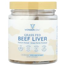 Grass Fed Beef Liver Бычья печень Wondercow 120 капсул Grass Fed Beef Liver Бычья печень Wondercow 120 капсул