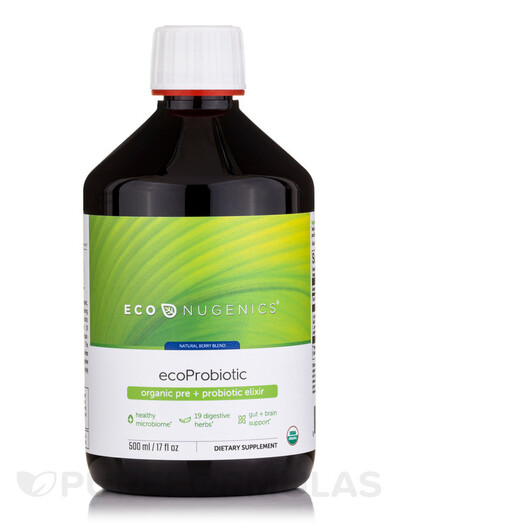 Основное фото товара ecoProbiotic Natural Berry Flavor Основное фото товара Econugenics, Пробиотики, ecoProbiotic Natural Berry Flavor, 500 м