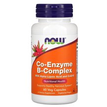 Комплекс Вітаміна B Co-Enzyme B-Complex NOW Foods Комплекс Вітаміна B Co-Enzyme B-Complex NOW Foods