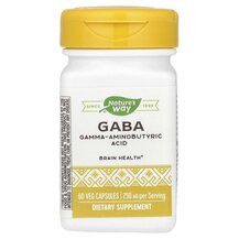 ГАМК GABA Nature's Way 60 капсул