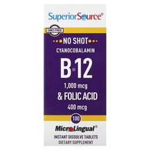 Cyanocobalamin B-12 & Folic Acid Цианокобаламин B12 Cyanocobalamin B-12 & Folic Acid Цианокобаламин B12
